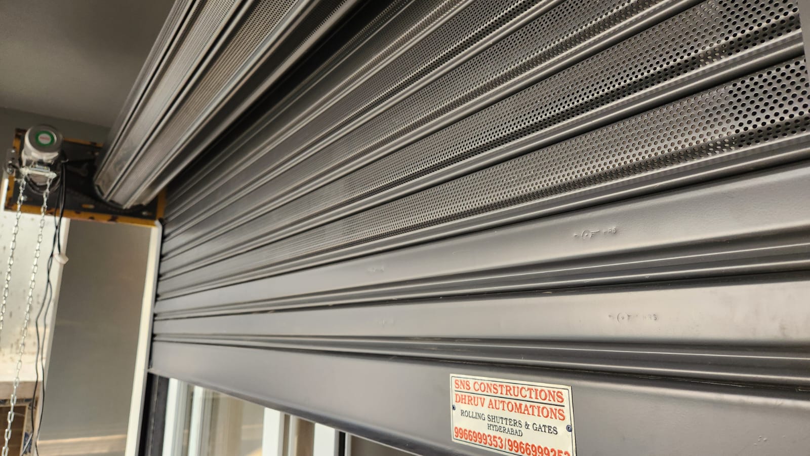 Motorized Shutter